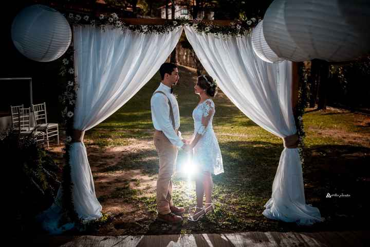 Enfim casados! Prévia do nosso dia - 54