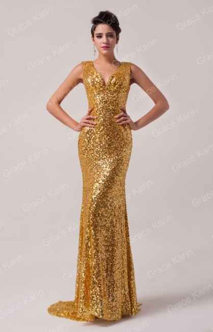 (paleta dourado para vestido das madrinhas) - 1