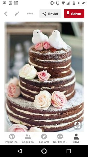 Qual o problema do bolo de chocolate para casamento? 2