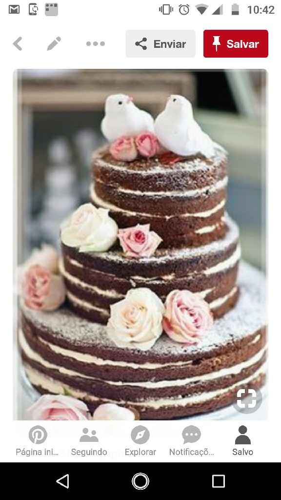 Qual o problema do bolo de chocolate para casamento? - 1