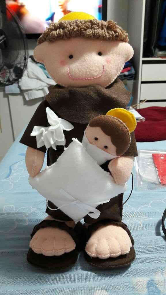 Topo do bolo e boneco dama de honra - 2