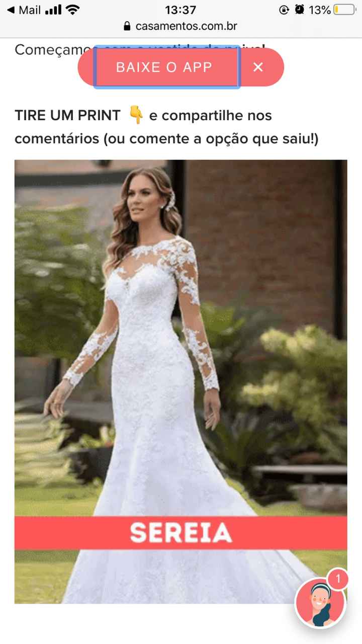 TIRE UM PRINT para decidir o vestido - 1