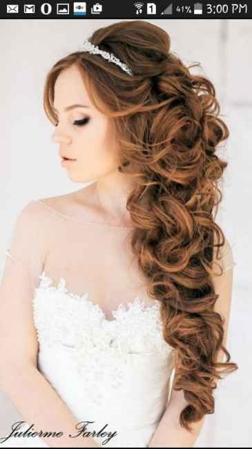 Meninas vocês já escolheram o penteado para o grande dia? qual? - 1