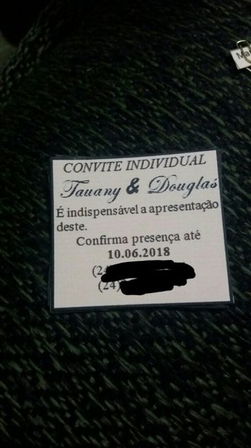 Convite - 2