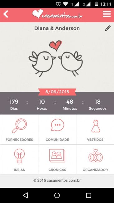 Faltam quantos dias para o seu casamento??? - 1
