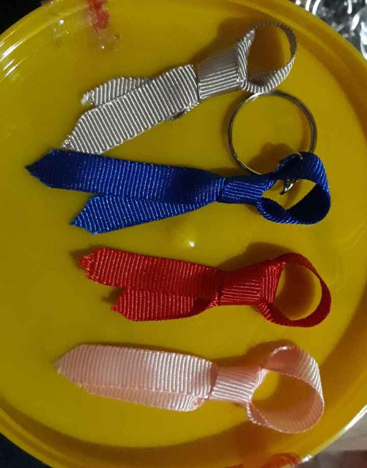 Mini gravatinhas para hora da gravata - 1