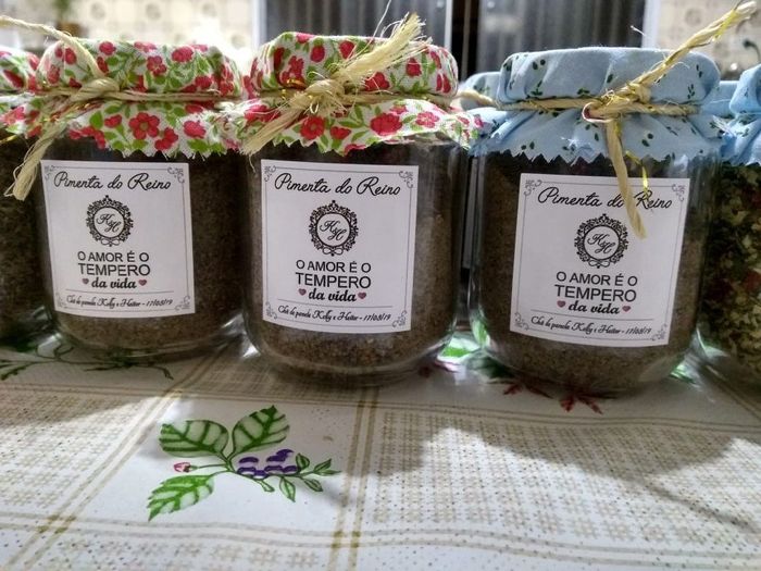 Chá de panela - lembrança - 3