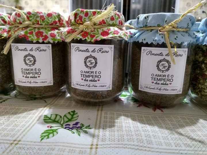 Chá de panela - lembrança - 3