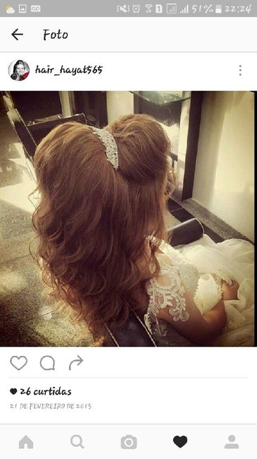 Penteado preso ou solto? - 2