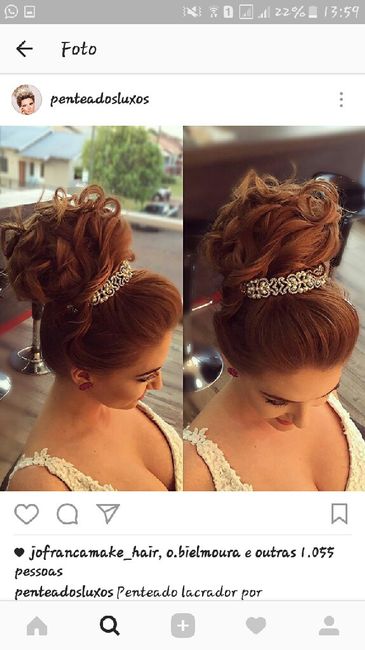 Penteado  e maquiagem - 1