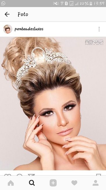 Penteado  e maquiagem - 2