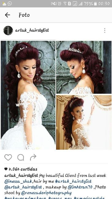 Enfim o teste do penteado 1