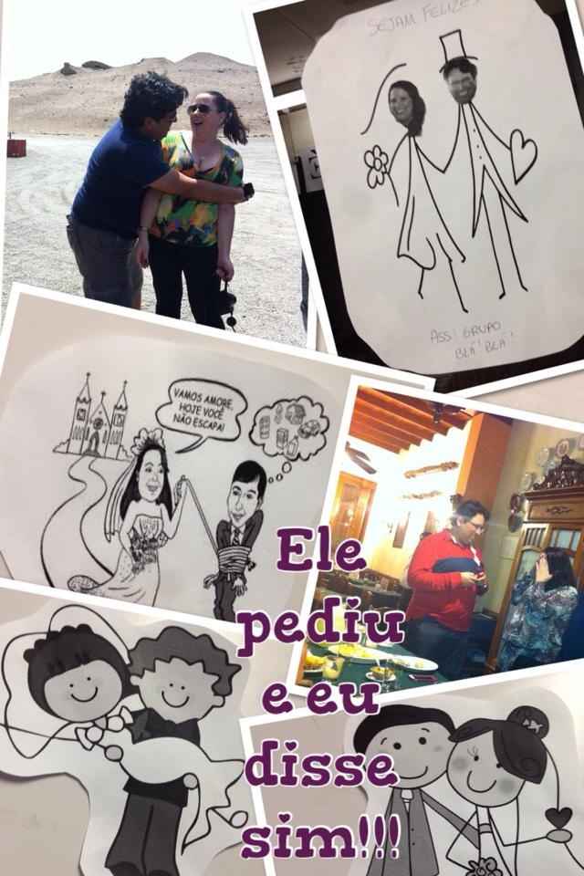 Ele pediu e eu disse sim!!