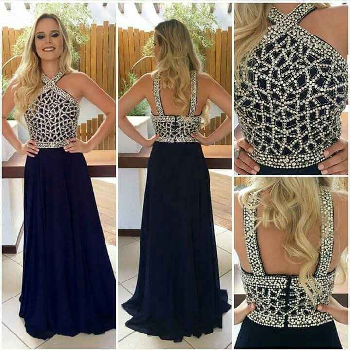InspiraÇÃo: vestidos de madrinha tons de azul escuro - 2