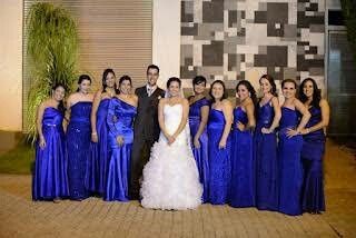 Madrinhas... todas com o vestido da mesma cor,ou cada uma da cor desejada ? - 1