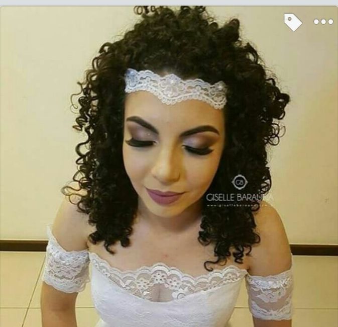 Penteados no dia do casamento: solto,  meio solto  ou totalmente preso ? - 4