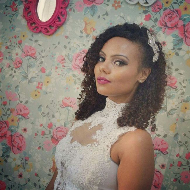Penteados no dia do casamento: solto,  meio solto  ou totalmente preso ? - 8