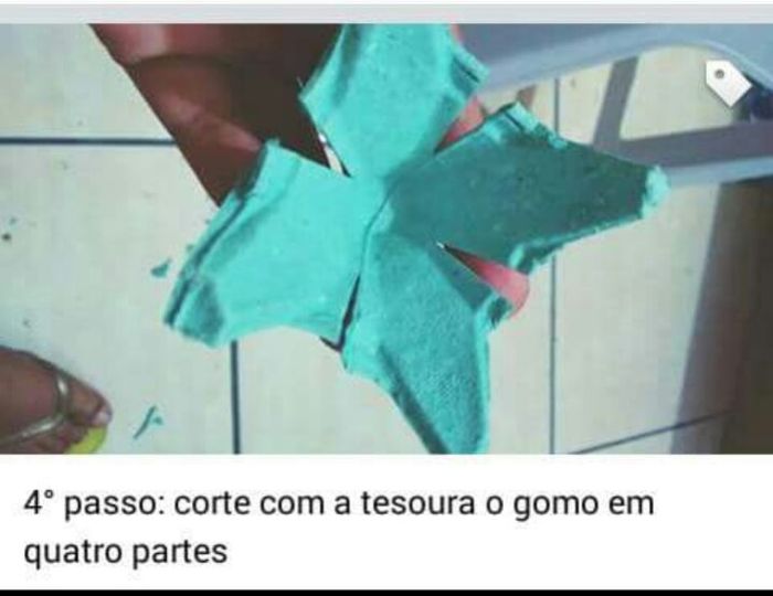 Diy: como fazer flores e luminÁria com caixa de ovo - 4