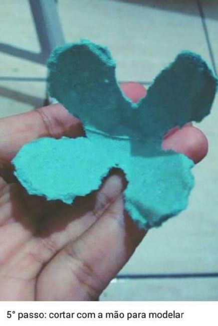 Diy: como fazer flores e luminÁria com caixa de ovo - 5