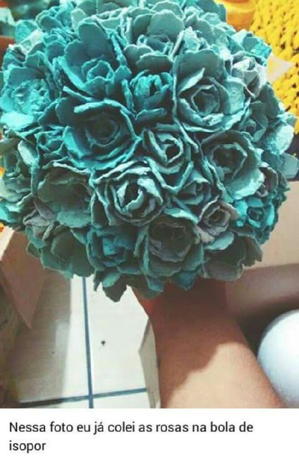 Diy: como fazer flores e luminÁria com caixa de ovo - 11