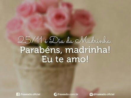 25 de novembro: dia da madrinha! você sabia? - 2