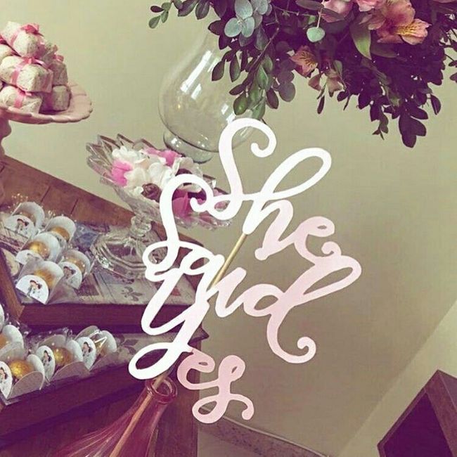 Inspiração: mesa para noivado/casamento - 4