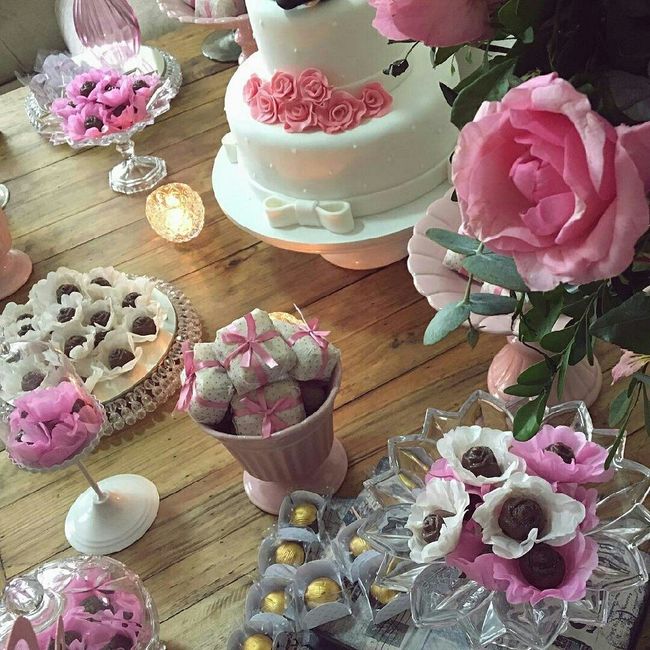 Inspiração: mesa para noivado/casamento - 5