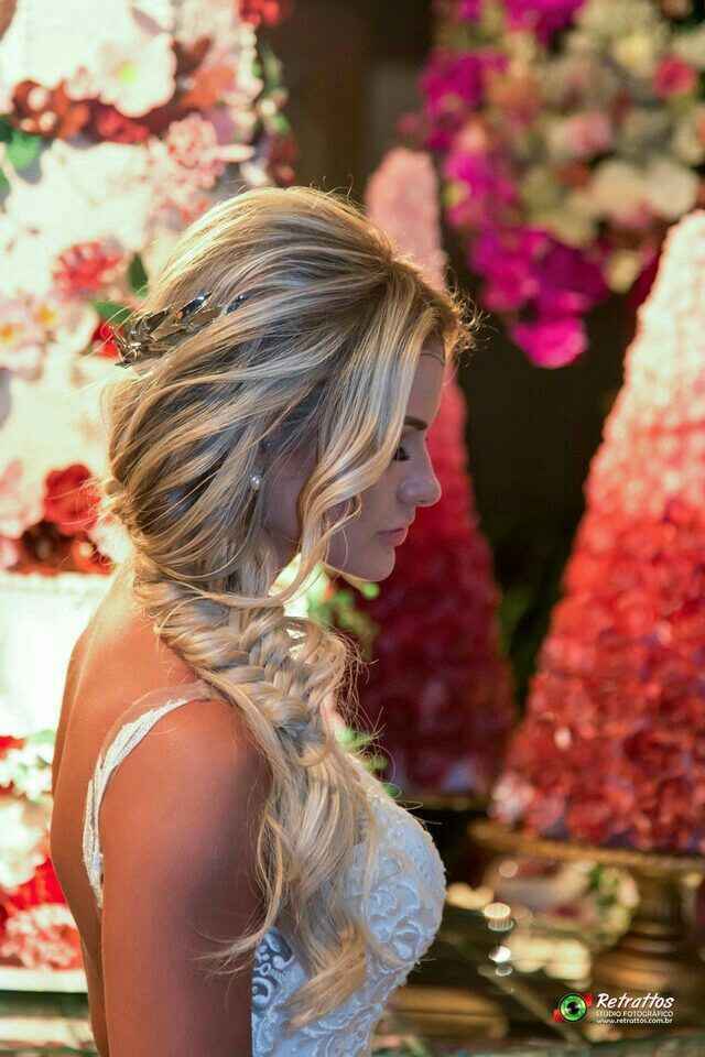  Com qual desses penteados vc se casaria😌 - 12