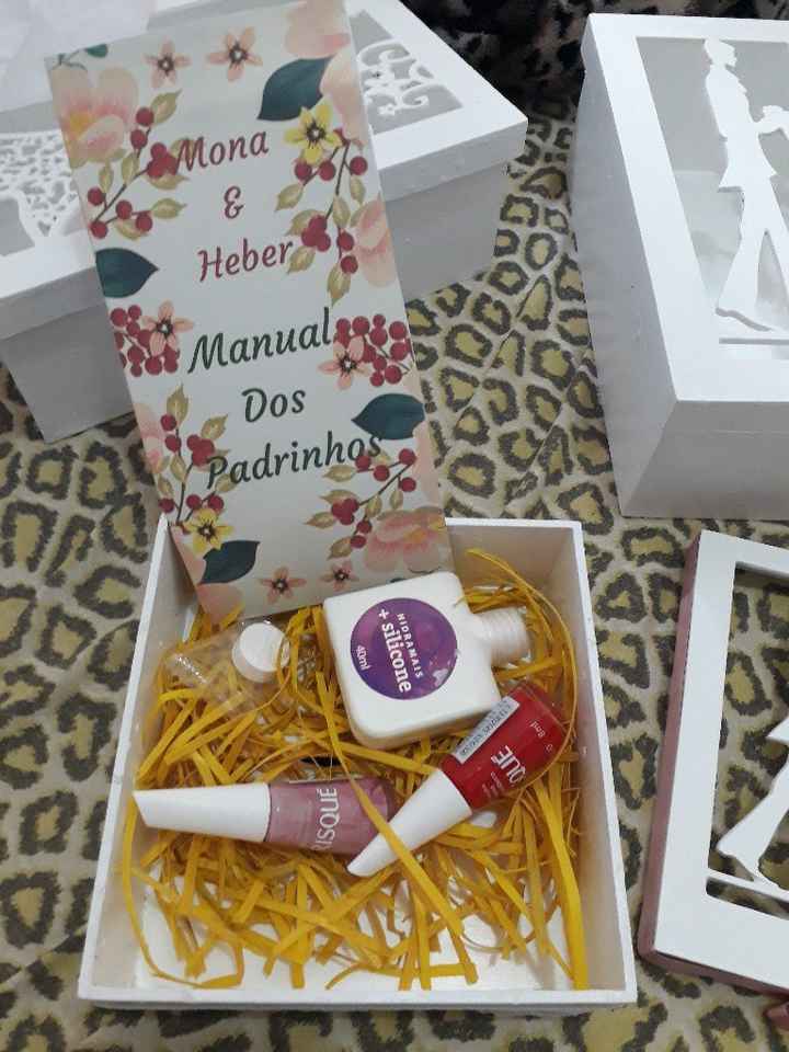 Manual dos Padrinhos e lembrancinha. - 1
