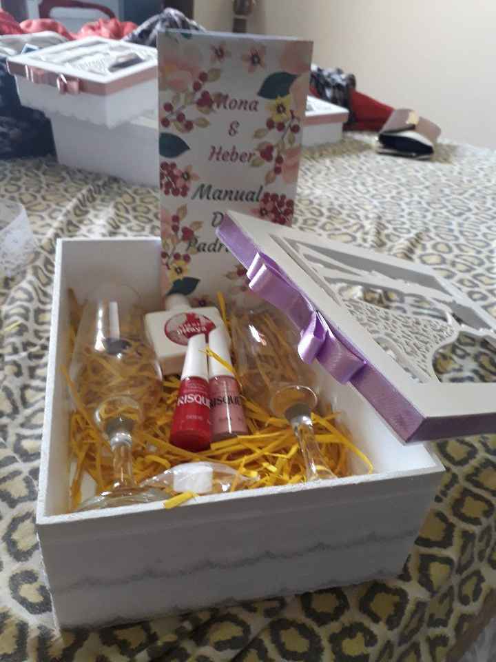 Manual dos Padrinhos e lembrancinha. - 5