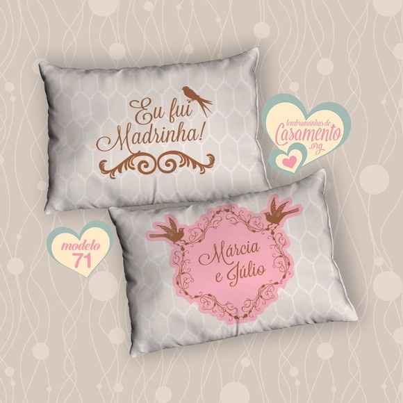 4. almofada personalizada