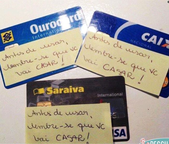 Suspende todos os cartões ahaha - 1