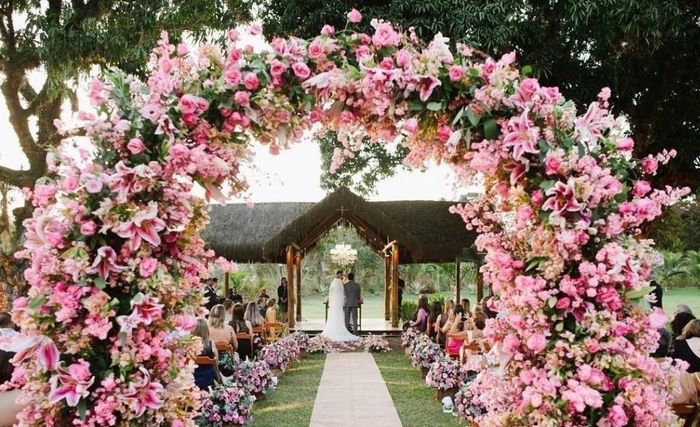 Arco de flores