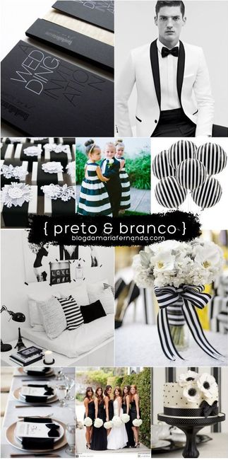 Casamento: Paleta Preta! 5