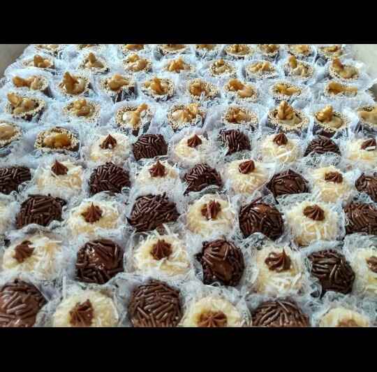 Meu bolo e docinhos do noivado! - 3