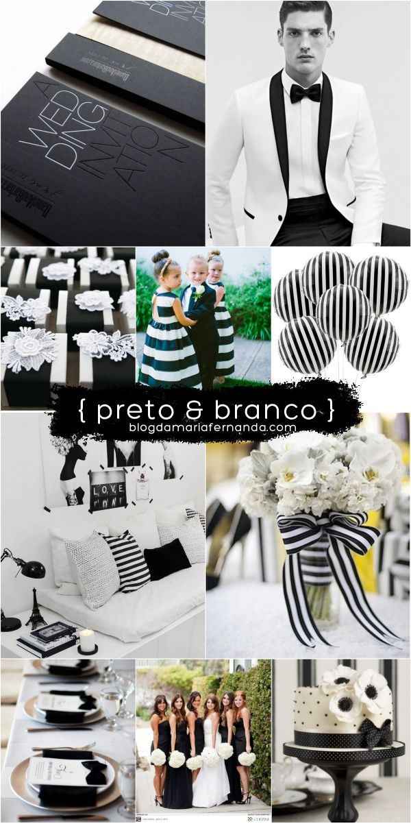 Paleta Branco e Preto