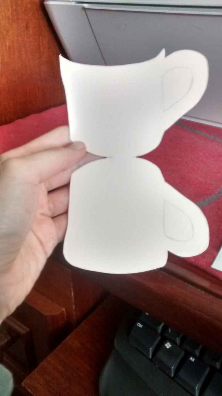 envelope xícara