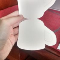envelope xícara