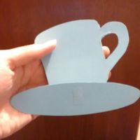 envelope xícara