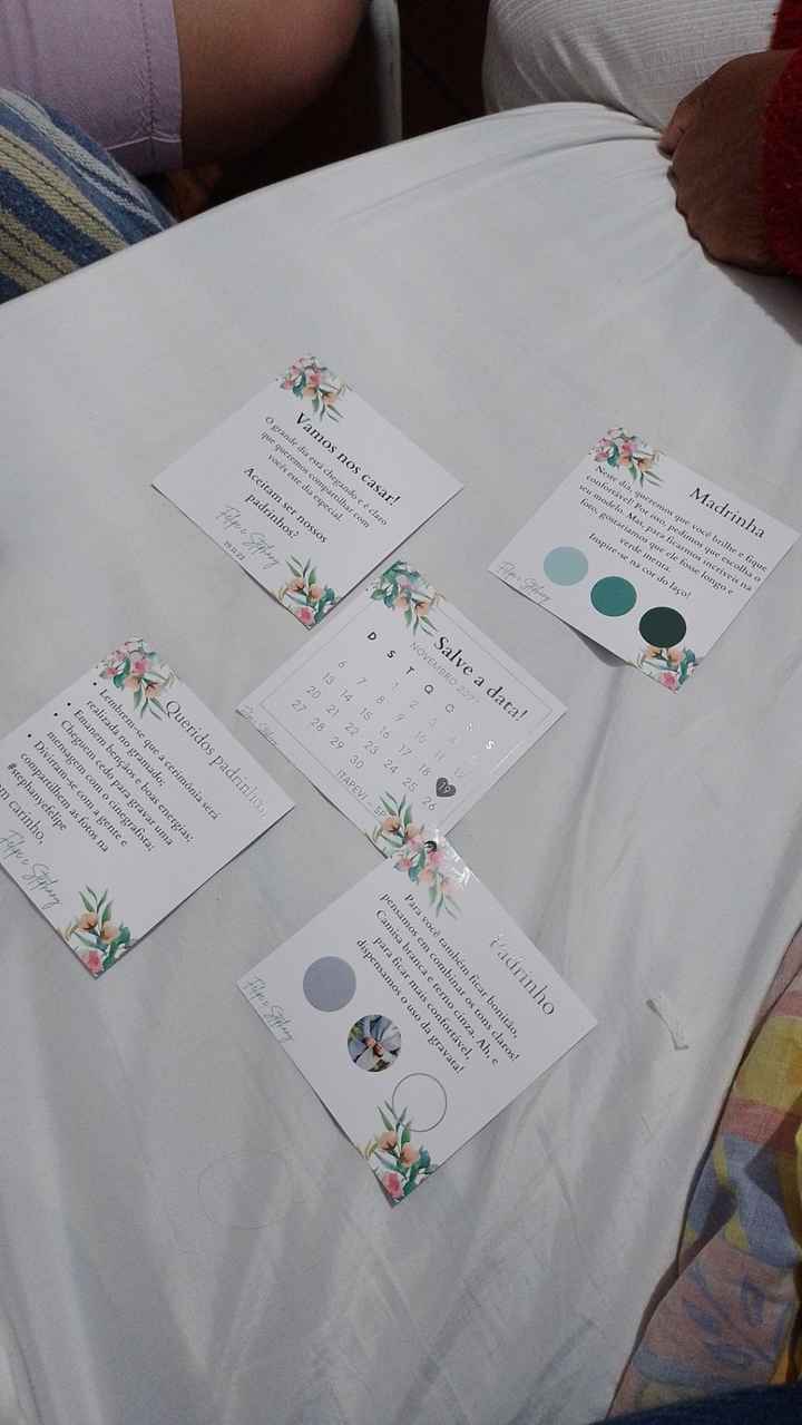 Convite para pais e padrinhos - 6