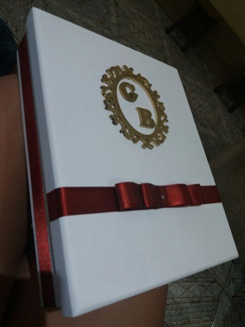  Caixa dos padrinhos pronta ! - 2