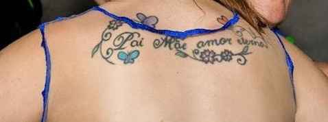 tatuagem nas costas