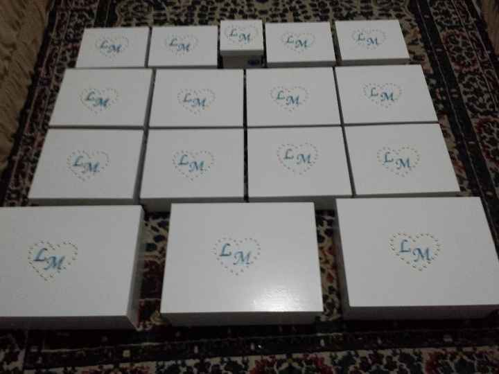 todas as caixas prontas