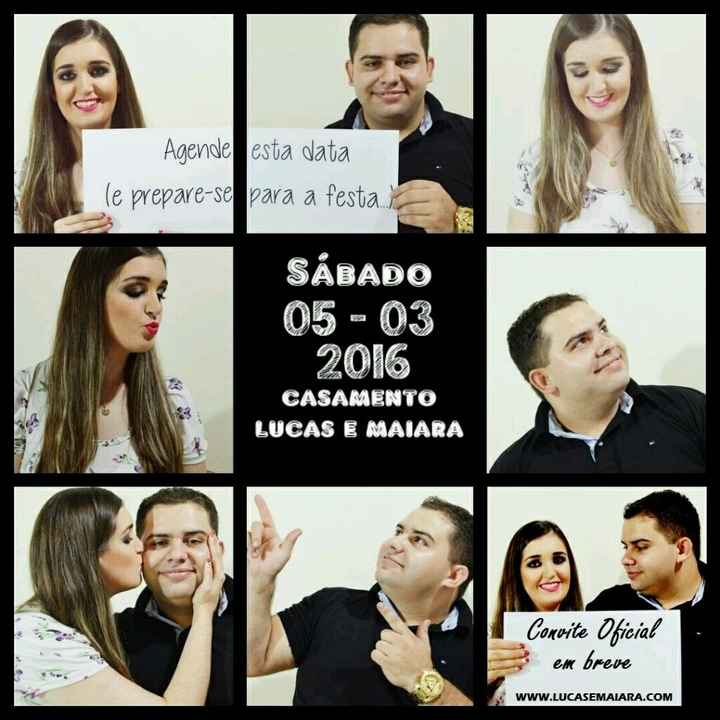 Save the date - vem ver - 1