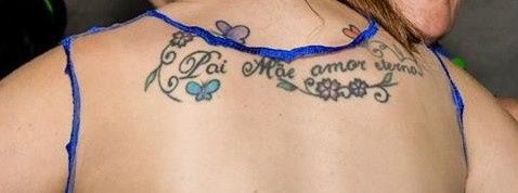 tatuagem nas costas