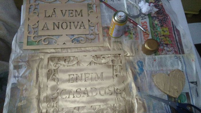  Plaquinhas de mdf Pintadas! #vemver - 1