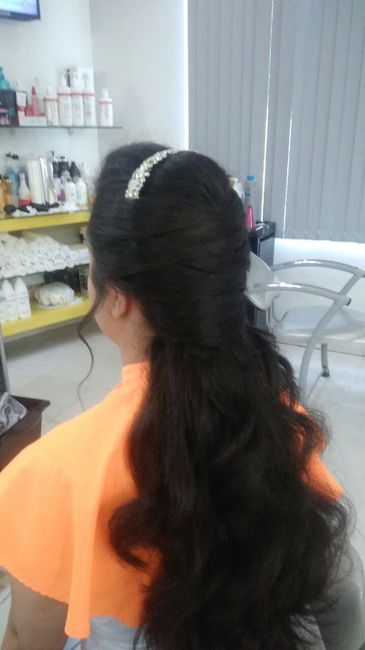 Sexto Penteado Parte de Trás