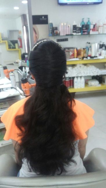 Sexto Penteado parte de Trás