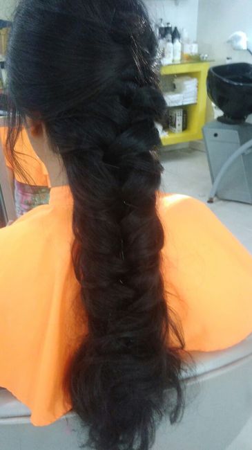 Oitavo Penteado parte de Trás