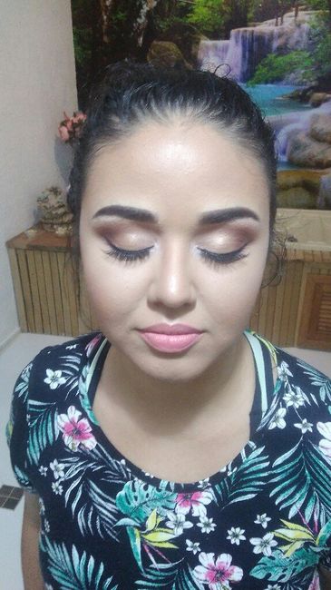  Teste de maquiagem.. #faltam4dias #vemdias12e13❤ correto - 2